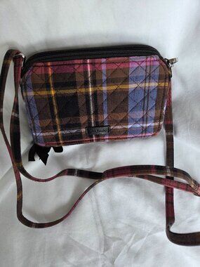 RARE All in One Crossbody Cozy Plaid by Vera Bradley